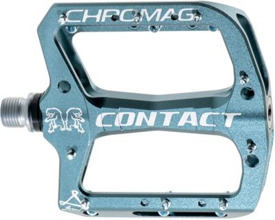 Chromag Contact Flat Pedals - Gun Metal, Gun Metal